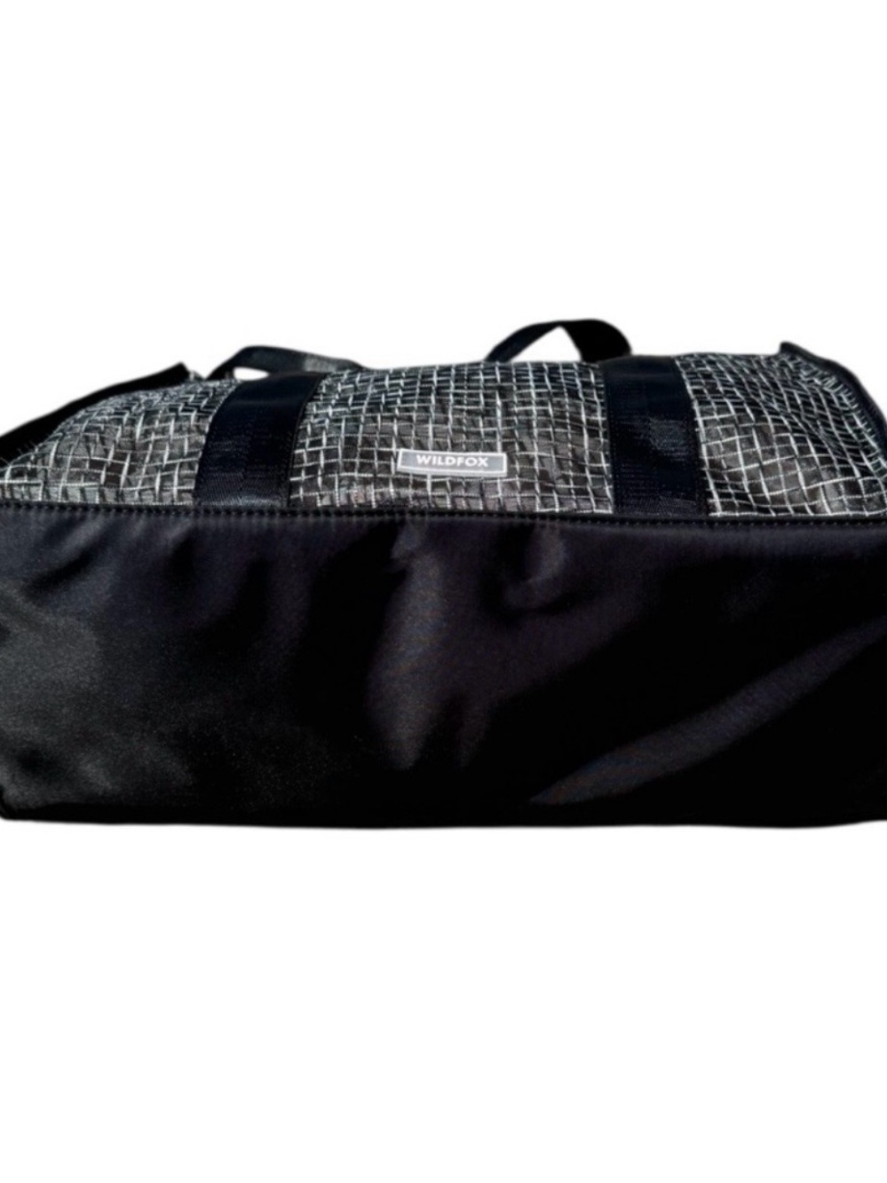 Wildfox Black and White Grid Tote - Picture 3 of 6